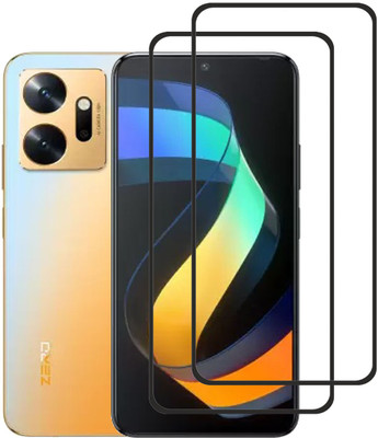 INFINITYWORLD Edge To Edge Tempered Glass for Infinix Zero 20(Pack of 2)