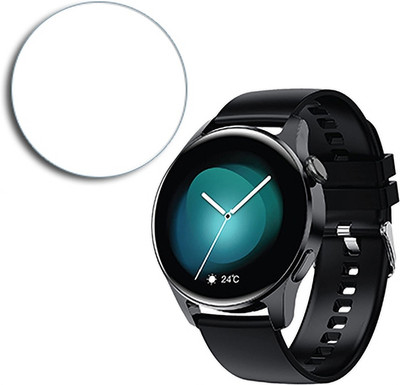 SOMTONE Edge To Edge Tempered Glass for Hammer Pulse 4.0 Bluetooth Calling Smart Watch with IP67 Rating 1.28 inch SMARTWATCH SCREEN GUARD(Pack of 1)