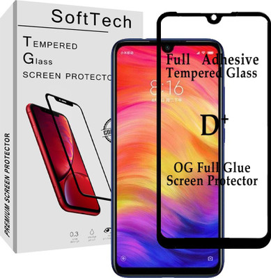 SoftTech Edge To Edge Tempered Glass for Mi Redmi Note 7, Mi Redmi Note 7 Pro, Mi Redmi Note 7S(Pack of 1)