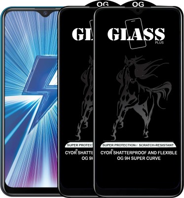 CYOR Edge To Edge Tempered Glass for VIVO Y17(Pack of 2)