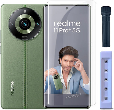 OneTech Edge To Edge Tempered Glass for Realme 11 Pro 5G / 11 Pro Plus 5G 9H Hardness, UV Advanced HD+ Screen Protector(Pack of 1)