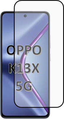 NEXZONE Edge To Edge Tempered Glass for OPPO K13x 5G(Pack of 1)