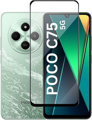 Flipkart SmartBuy Edge To Edge Tempered Glass for Mi Redmi A4 5G/Poco C75 5G(Pack of 1)