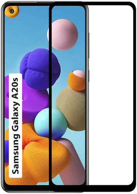 iCopertina Edge To Edge Tempered Glass for Samsung Galaxy A20s(Pack of 1)