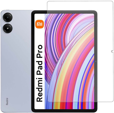 Bigil Edge To Edge Tempered Glass for Redmi Pad Pro tab 12.1 inch(Pack of 1)