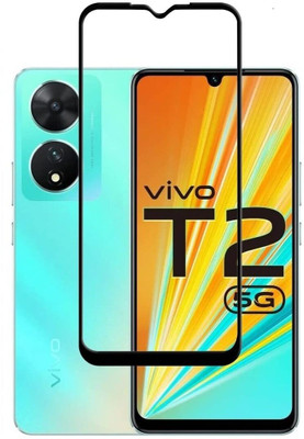 9H Edge To Edge Tempered Glass for vivo T2 5G [9H](Pack of 1)