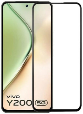 EITANSHA CREATION Edge To Edge Tempered Glass for vivo Y200 5G, Vivo Y200(Pack of 1)