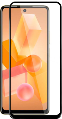 HUPSHY Edge To Edge Tempered Glass for Infinix Hot 40 Pro(Pack of 1)