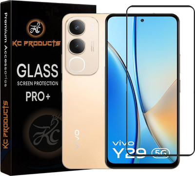 KC PRODUCTS Edge To Edge Tempered Glass for vivo Y29 5G(Pack of 1)