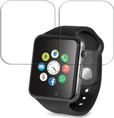 SOMTONE Edge To Edge Tempered Glass for Cyxus 4G ANDROID 4G SMART WATCH SMARTWATCH SCREEN GUARD(Pack of 2)