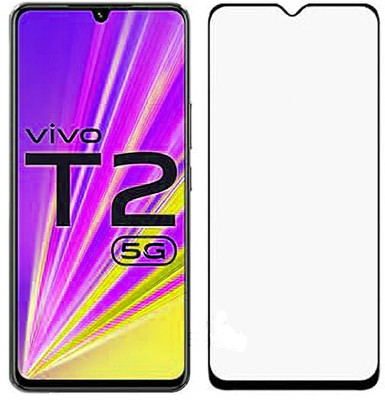 iCopertina Edge To Edge Tempered Glass for vivo T2 5G(Pack of 1)