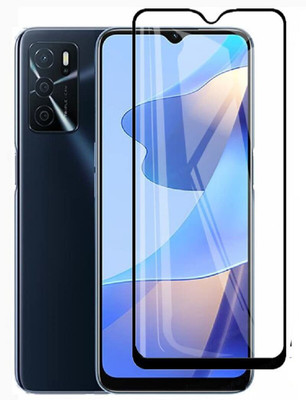 O2MG Edge To Edge Tempered Glass for OPPO A16(Pack of 1)
