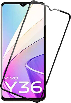 HUPSHY Edge To Edge Tempered Glass for Vivo Y36(Pack of 1)