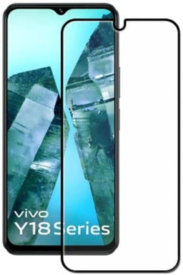 DMJHP Edge To Edge Tempered Glass for Vivo Y18i(Pack of 1)