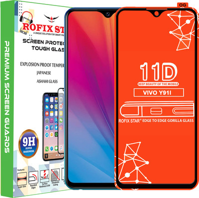 Rofix star Edge To Edge Tempered Glass for VIVO Y91I(Pack of 1)