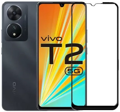 A-Allin1 Edge To Edge Tempered Glass for Vivo T2 5G, (Ultra-Slim, Anti-Scratch and Precise Cutouts)(Pack of 1)