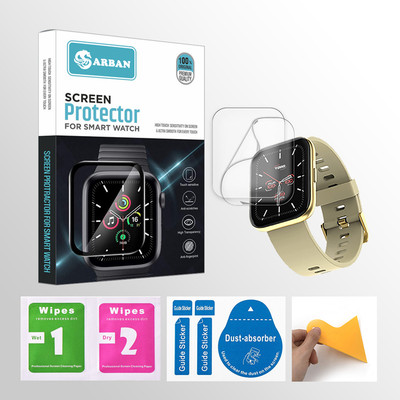 20SKY Impossible Screen Guard for TAGG Verve MAX 1.78 inch Smartwatch(Pack of 2)