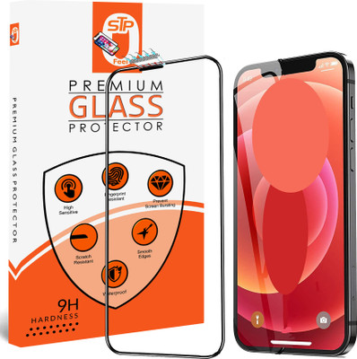 STP FEEL Edge To Edge Tempered Glass for iPhone 15 Plus 5G, iPhone 16 Plus 5G Anti-Dust (Dust Proof) Screen Protector Guard with Easy Installation Kit(Pack of 1)