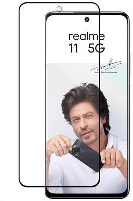 iCopertina Edge To Edge Tempered Glass for REALME 11 5G(Pack of 1)