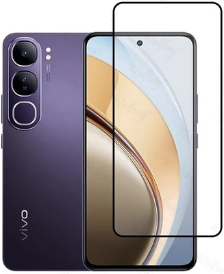 MOBIGENIX Edge To Edge Tempered Glass for Vivo Y300 5G(Pack of 1)