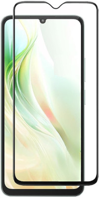 DMJHP Edge To Edge Tempered Glass for Poco C65(Pack of 1)