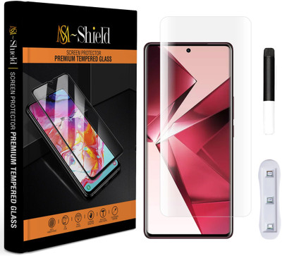 MS-Shield Edge To Edge Tempered Glass for Vivo V29e 5G(Pack of 1)