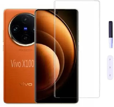 arshk Edge To Edge Tempered Glass for VIVO X100(Pack of 1)