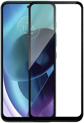 Ansh Traders Edge To Edge Tempered Glass for Moto G71(Pack of 1)