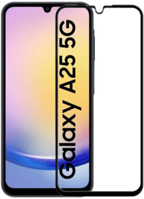 DMJHP Edge To Edge Tempered Glass for SAMSUNG Galaxy A25 5G(Pack of 1)
