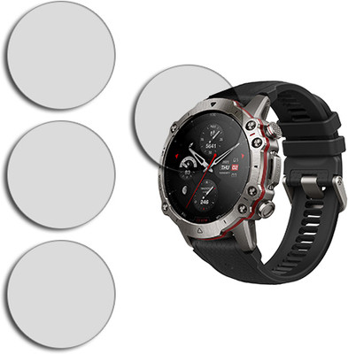 SOMTONE Edge To Edge Tempered Glass for Amazfit Falcon MATTE TEMPERED GLASS(Pack of 4)