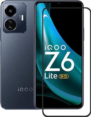 Chronic Edge To Edge Tempered Glass for iQOO Z6 Lite 5G(Pack of 1)