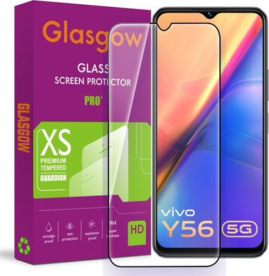 Glasgow Edge To Edge Tempered Glass for Vivo Y56 5G(Pack of 1)