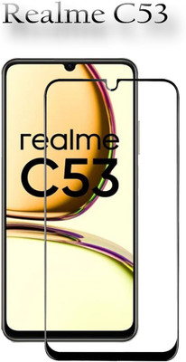 SNMART Edge To Edge Tempered Glass for Realme C61, Realme C63, 4G, Realme Narzo N63, Realme Narzo N53, Realme C53, Realme C75(Pack of 1)