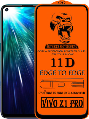 CYOR Edge To Edge Tempered Glass for VIVO Z1 pro(Pack of 1)
