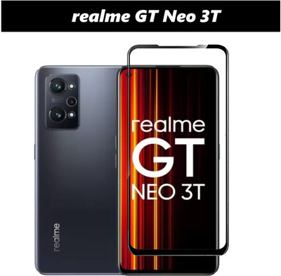 BRENZZ Edge To Edge Tempered Glass for realme GT Neo 3T, realme GT Neo 3T(Pack of 1)