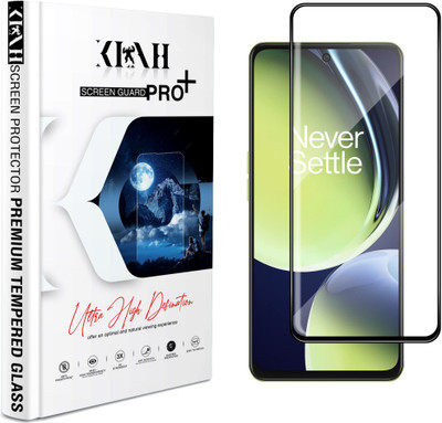 KLAH Edge To Edge Tempered Glass for OnePlus Nord CE 3 Lite 5G(Pack of 1)