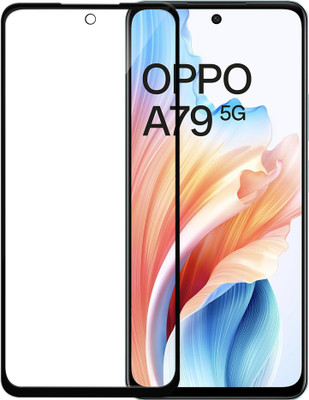 Knotyy Edge To Edge Tempered Glass for Oppo A79 5G, OPPO A79 5G(Pack of 1)