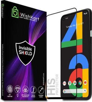 iWishKart Edge To Edge Tempered Glass for Google Pixel 4A, Pixel4a, Military grade Edge to Edge gorilla glass(Pack of 1)