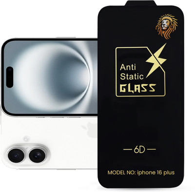 BHIMADA Edge To Edge Tempered Glass for IPHONE_16_PLUS(Pack of 1)