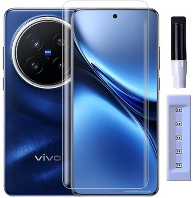 MobieGenie Edge To Edge Tempered Glass for Vivo X200 5G(Pack of 1)