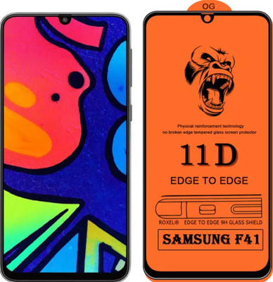 FlipSmartGuard Edge To Edge Tempered Glass for Samsung Galaxy F41, Samsung Galaxy M31(Pack of 1)
