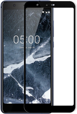 RCHJV Edge To Edge Tempered Glass for Nokia 5.1(Pack of 1)