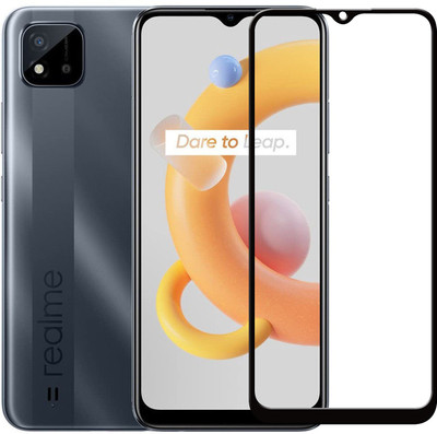 Gorilla Glass Edge To Edge Tempered Glass for Realme C11 2021(Pack of 1)