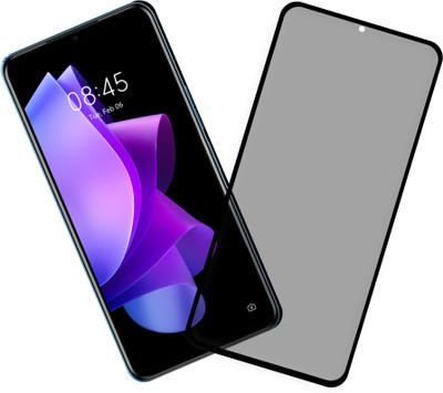 HUPSHY Edge To Edge Tempered Glass for tecno spark 9t(Pack of 1)