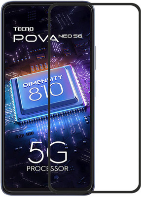 INFINITYWORLD Edge To Edge Tempered Glass for Tecno Pova Neo 5G(Pack of 1)