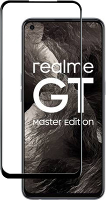 VAlight Edge To Edge Tempered Glass for realme GT Master Edition, Premium Tempered glass with Self Installation Guide - Wet & Dry wipes(Pack of 1)