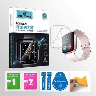 SOMTONE Edge To Edge Tempered Glass for Hammer Pulse 3.0 1.69 inch Smartwatch 2 PROTECTOR + 2 WIPES + 2 DUST REMOVAL STICKER + 1 WIPER(Pack of 2) SOMTONE Edge To Edge Tempered Glass for Hammer Pulse 3.0 1.69 inch Smartwatch 2 PROTECTOR + 2 WIPES + 2 DUST REMOVAL STICKER + 1 WIPER(Pack of 2)