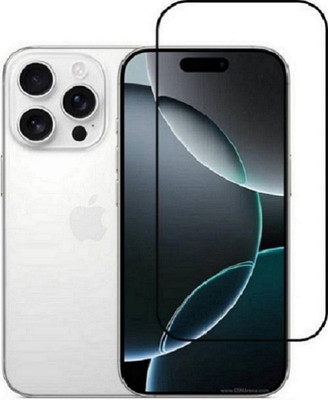 Chronic Edge To Edge Tempered Glass for Apple iPhone 16 Pro, iPhone 16 Pro(Pack of 1)