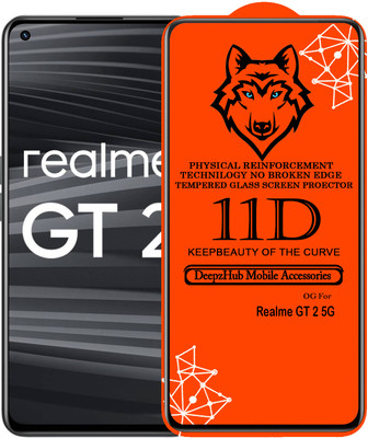 DeepzHub Edge To Edge Tempered Glass for Realme GT 2 5G(Pack of 1)