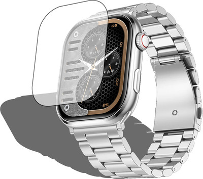 NLLYW Edge To Edge Tempered Glass for Fire Boltt Brillia Pro(Pack of 1)